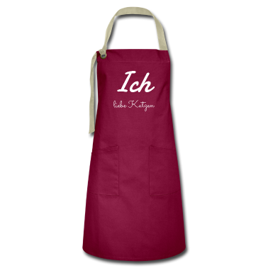 Katzen Sch&uuml;rze - katze - Ich liebe Katzen