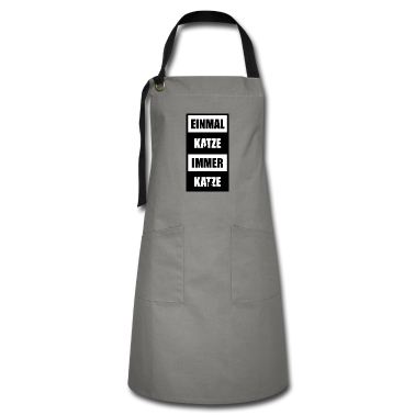 Katzen Sch&uuml;rze - EINMAL KATZE IMMER KATZE