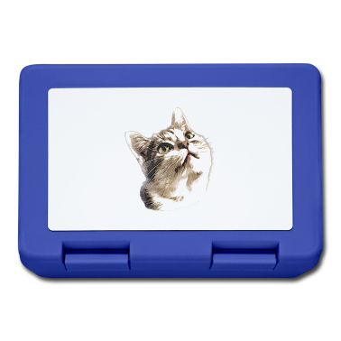 Katzen Brotdose - Schnuckibaby Katze Kitten Geschenkidee Gesicht