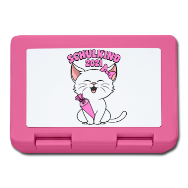 Katzen Brotdose - Schulkind 2021 Katze Einschulung Schulanfang