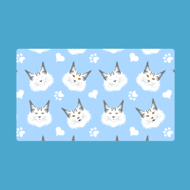 Motiv Maine Coon Katzenkopf Emoji