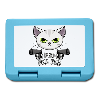 Katzen Brotdose - Pew Pew Madafakas Pew Pew Pew Katze