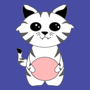 Motiv Katze Tiger Kätzchen Kater Miaw Geschenk Kawaii