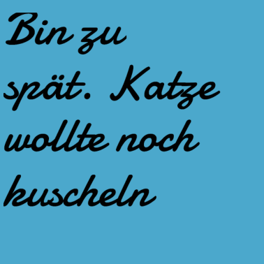 Motiv katze - Katze wollte kuscheln