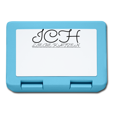 Katzen Brotdose - katze - Ich liebe Katzen