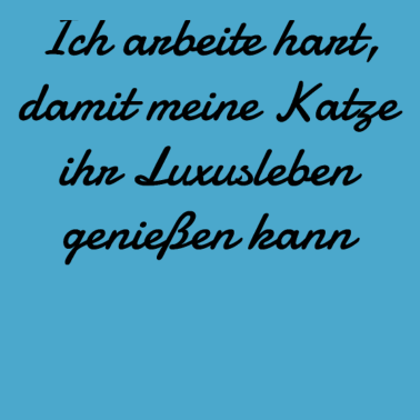 Motiv katze - Luxusleben einer Katze