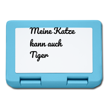 Katzen Brotdose - katze - meine Katze kann auch Tiger
