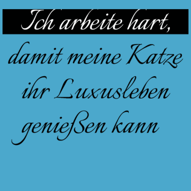 Motiv katze - Luxusleben einer Katze