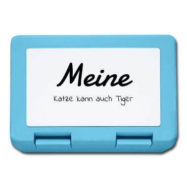 Katzen Brotdose - katze - meine Katze kann auch Tiger