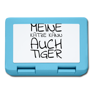Katzen Brotdose - katze - meine Katze kann auch Tiger