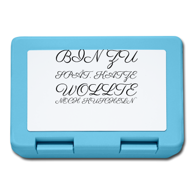 Katzen Brotdose - katze - Katze wollte kuscheln