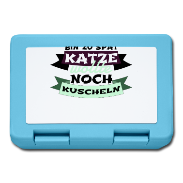 Katzen Brotdose - katze - Katze wollte kuscheln