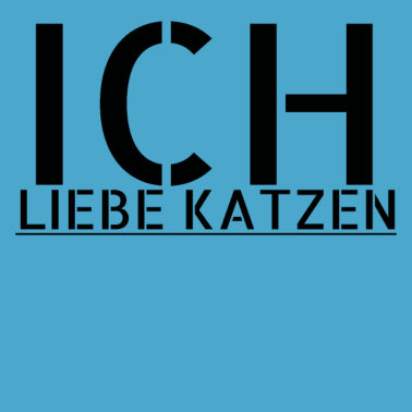 Motiv katze - Ich liebe Katzen