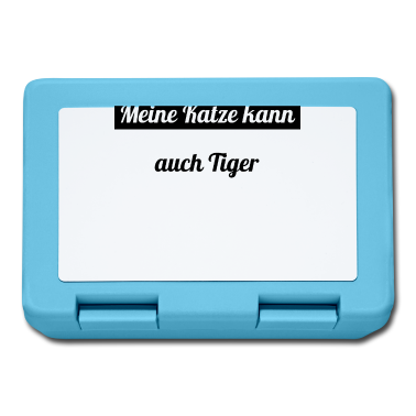 Katzen Brotdose - katze - meine Katze kann auch Tiger