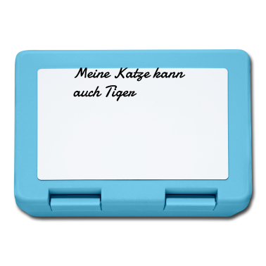 Katzen Brotdose - katze - meine Katze kann auch Tiger