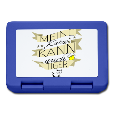 Katzen Brotdose - katze - meine Katze kann auch Tiger