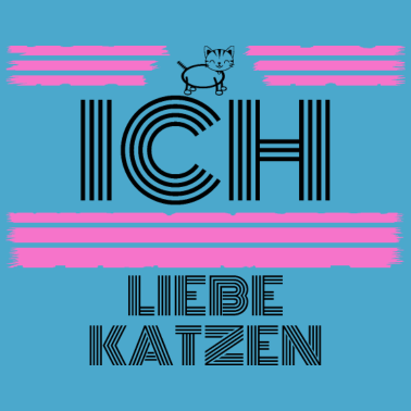 Motiv katze - Ich liebe Katzen