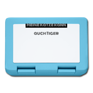 Katzen Brotdose - katze - meine Katze kann auch Tiger