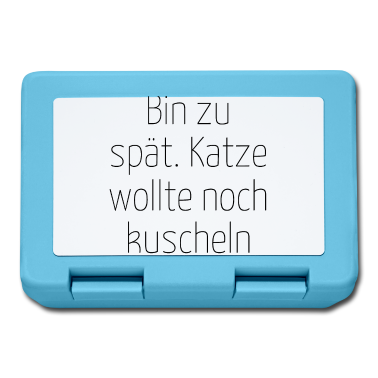 Katzen Brotdose - katze - Katze wollte kuscheln