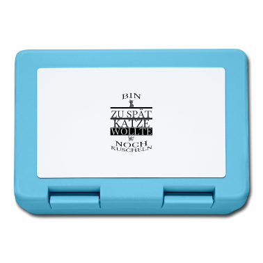 Katzen Brotdose - katze - Katze wollte kuscheln