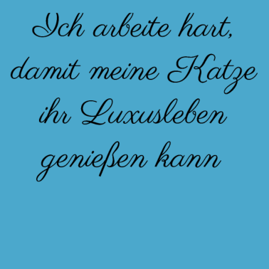 Motiv katze - Luxusleben einer Katze