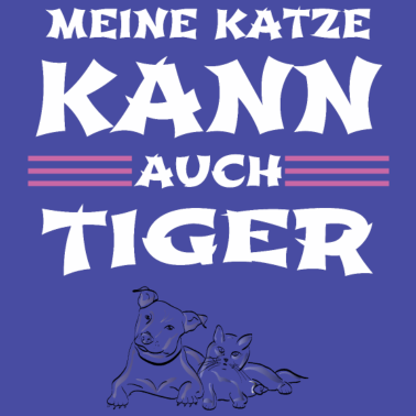 Motiv katze - meine Katze kann auch Tiger