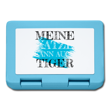 Katzen Brotdose - katze - meine Katze kann auch Tiger