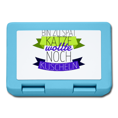 Katzen Brotdose - katze - Katze wollte kuscheln