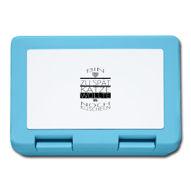 Katzen Brotdose - katze - Katze wollte kuscheln