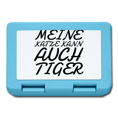 Katzen Brotdose - katze - meine Katze kann auch Tiger