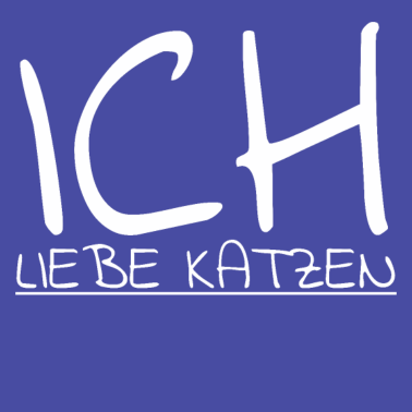 Motiv katze - Ich liebe Katzen
