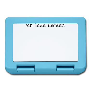 Katzen Brotdose - katze - Ich liebe Katzen