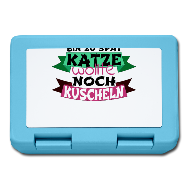 Katzen Brotdose - katze - Katze wollte kuscheln