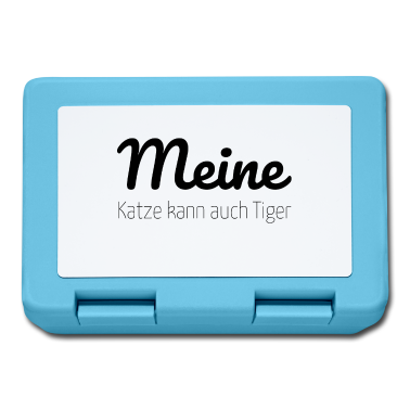 Katzen Brotdose - katze - meine Katze kann auch Tiger