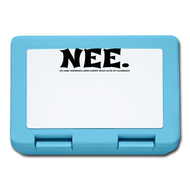 Katzen Brotdose - katze - Katze ist allergisch