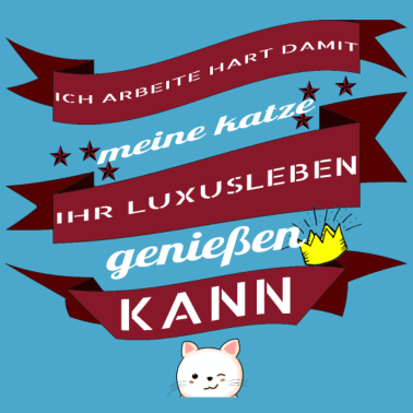 Motiv katze - Luxusleben einer Katze