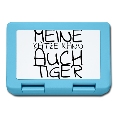 Katzen Brotdose - katze - meine Katze kann auch Tiger