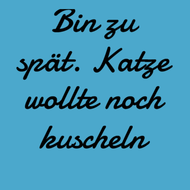 Motiv katze - Katze wollte kuscheln