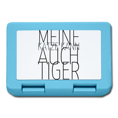 Katzen Brotdose - katze - meine Katze kann auch Tiger