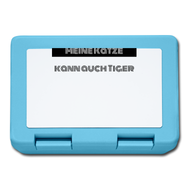 Katzen Brotdose - katze - meine Katze kann auch Tiger