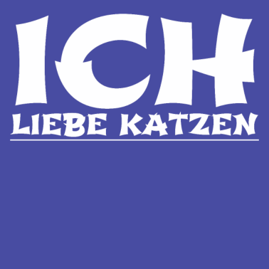 Motiv katze - Ich liebe Katzen