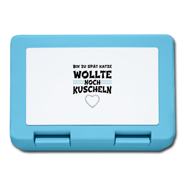 Katzen Brotdose - katze - Katze wollte kuscheln