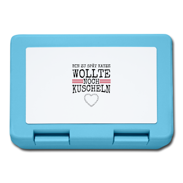 Katzen Brotdose - katze - Katze wollte kuscheln