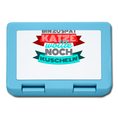 Katzen Brotdose - katze - Katze wollte kuscheln