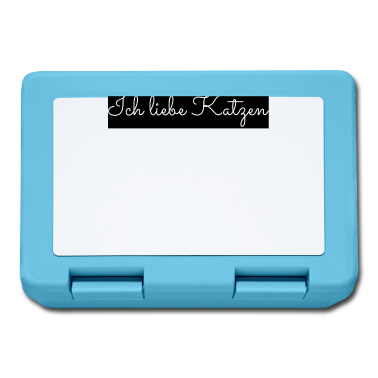 Katzen Brotdose - katze - Ich liebe Katzen