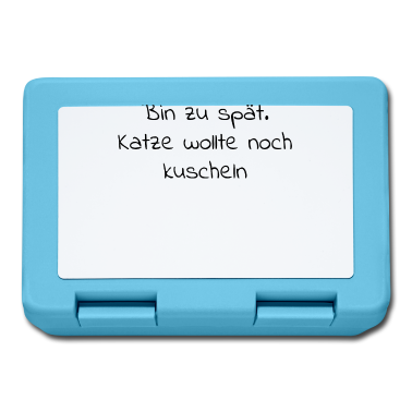 Katzen Brotdose - katze - Katze wollte kuscheln