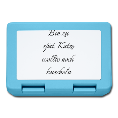 Katzen Brotdose - katze - Katze wollte kuscheln