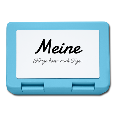 Katzen Brotdose - katze - meine Katze kann auch Tiger