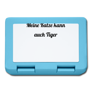 Katzen Brotdose - katze - meine Katze kann auch Tiger