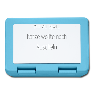 Katzen Brotdose - katze - Katze wollte kuscheln